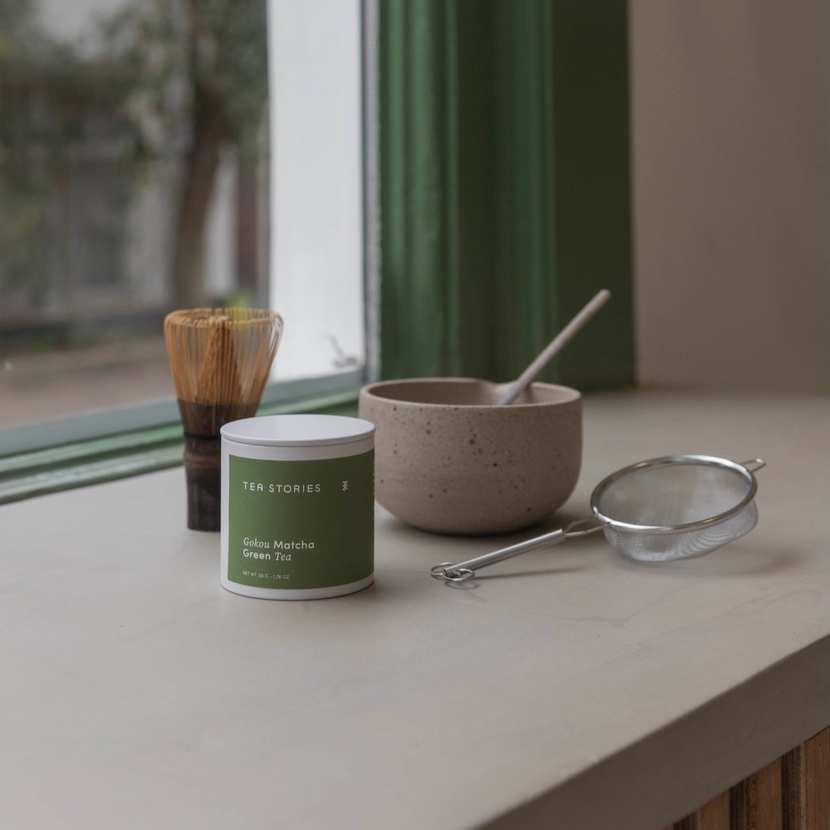 Ceremonial matcha set