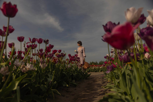 A Spring Picnic in the Tulips — A Matcha Dream by Tea stories