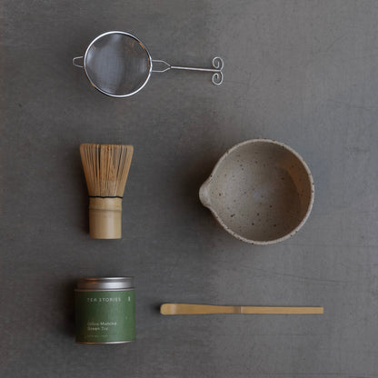 Ceremonial matcha set